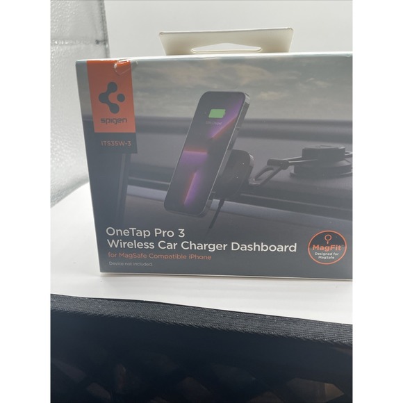 OneTap Pro 3 Dashboard Magnetic‎ Car Mount | Spigen [ITS35W-3] (MagFit) - Picture 1 of 14